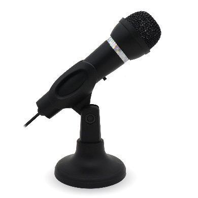 Micrófono - Alámbrico, 1.30 mts, 11 cms, negro, 136483, BROBOTIX Micrófono - Alámbrico, 1.30 mts, 11 cms, negro, 136483, BROBOTIX